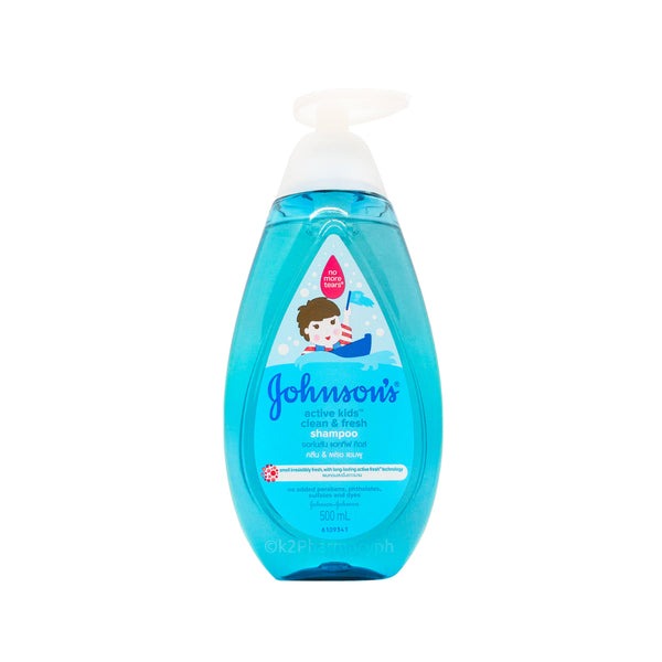 what is the ph of johnson’s baby shampoo