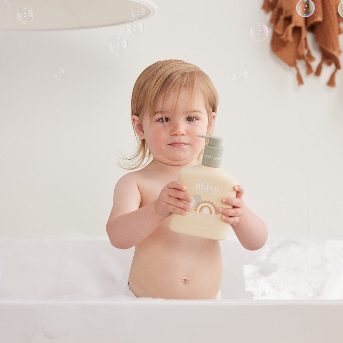 Baby Hair Washing